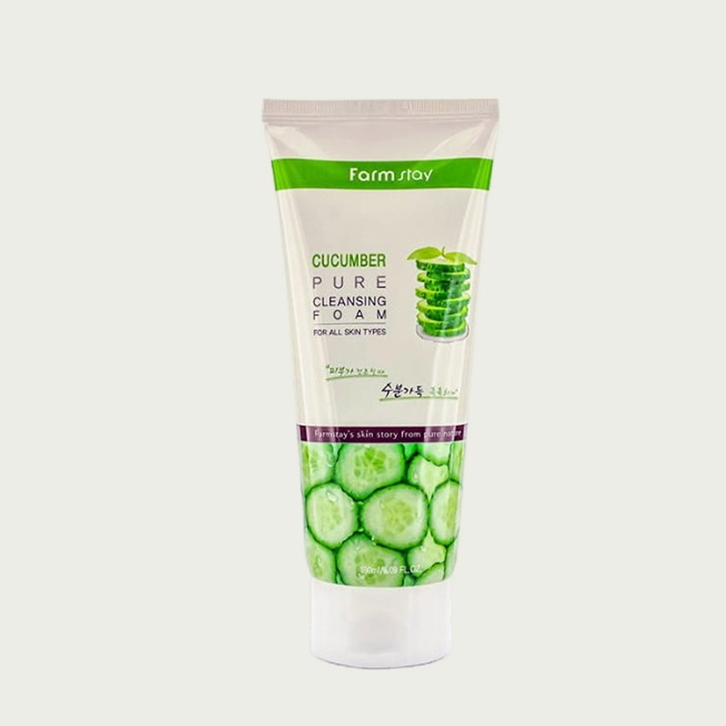 Farmstay – Cucumber Pure Cleansing Foam, 180ml