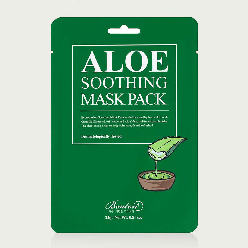 Benton – Aloe Soothing Mask, 10 stk.