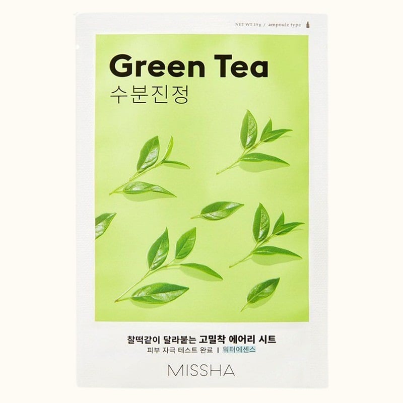 Missha - Airy Fit Sheet Mask # Green Tea
